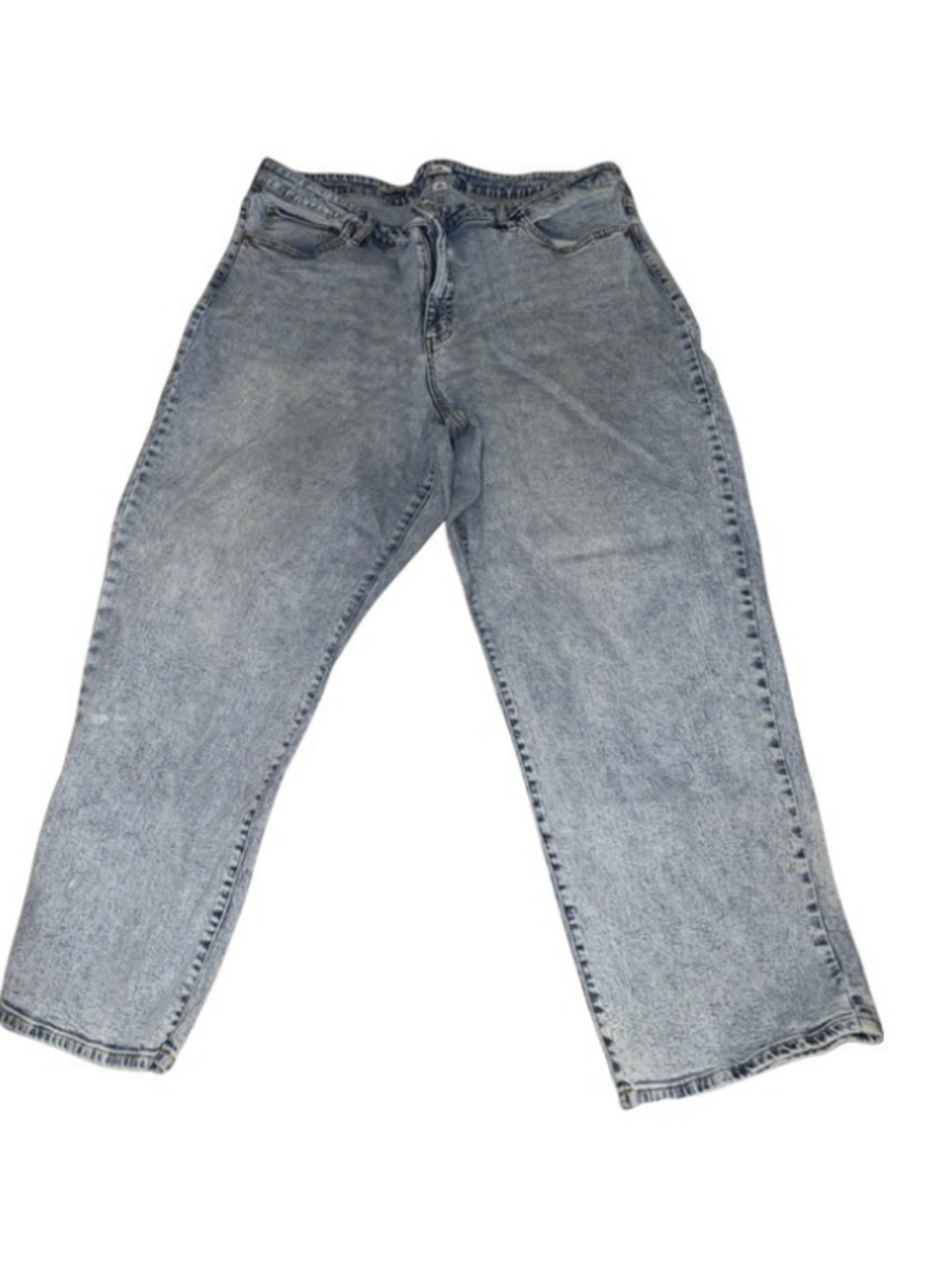 Classic Light Wash Men's Jeans - Unbranded